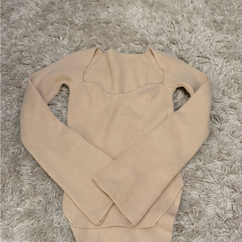 Elegant Cream Women's Sweater